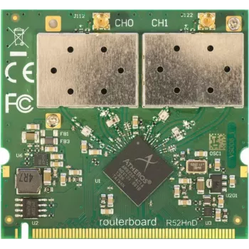 Tīkla karte MikroTik R52HND iekšējais WLAN