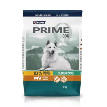 PUPIL Prime Mini Rich in poultry with beef - sausā suņu barība - 10kg