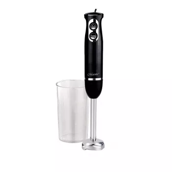 Vārāmais blenderis Maestro MR-511 — 500 W, 2 ātrumi, pulse, turbo, noņemama 900 ml bļoda, nerūsējošā tērauda asmens, melns