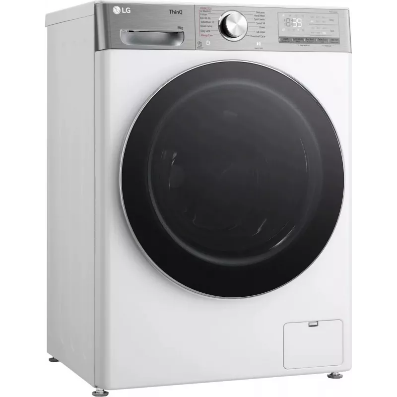 LG F2WR909P3W Veļas mazgājamā mašīna, 9kg, 47.5cm, 1200 apgr./min