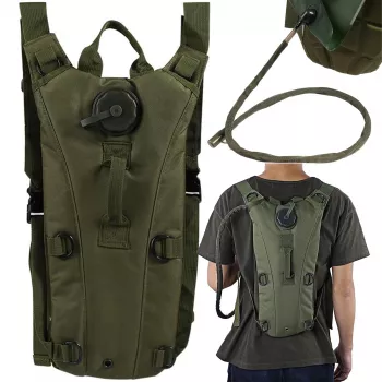 Extralink Military Hydration Backpack 3L ar ūdens tvertni