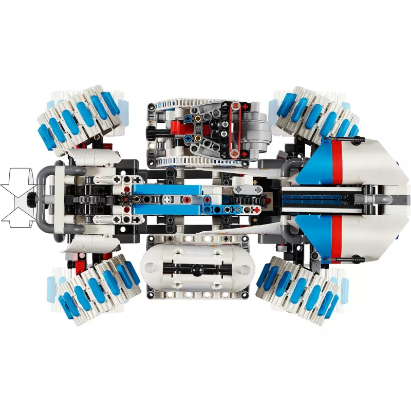 LEGO Technic 42211 Mēness roveris – būvēšanas komplekts, 1082 gab., modulāra konstrukcija, 130×310×190 mm