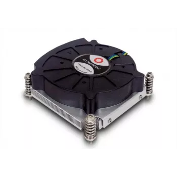 Inter-Tech K-6 - procesora dzesētājs - 8 cm - LGA 1151, LGA 1155, LGA 1156 - 1200-3000 apgr./min