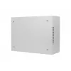 Sienas stiprinājuma skapis Lanberg WAF1 19 inch 4U+3U 540x200 mm, zems profils, pelēks