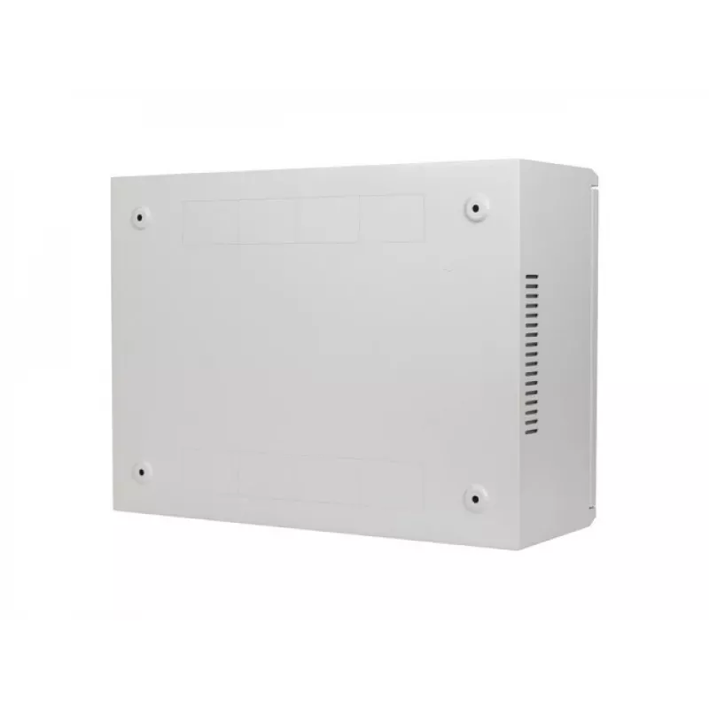 Sienas stiprinājuma skapis Lanberg WAF1 19 inch 4U+3U 540x200 mm, zems profils, pelēks