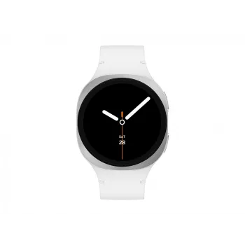 Samsung Galaxy Watch 8 3,3 cm (1,3 collu) AMOLED 40 mm Digitāls 438 x 438 pikseļi Skārienekrāns 4G Sudrabs Wi-Fi GPS (satelīts)