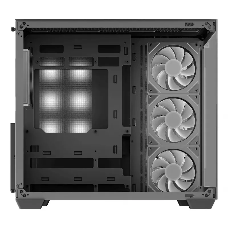 DeepCool CG530 4F Mid Tower korpuss, melns, rūdīts stikls