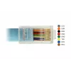 Seriālais kabelis DeLOCK 63914 USB Type-C uz RJ45 3m Zils