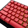 Keycaps GLORIOUS GPBT Basics — PBT, US ANSI izkārtojums, sarkani akcenti
