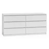 Topeshop M6 140 BIEL 2X3 kumode