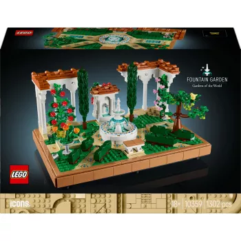 LEGO ICONS 10359 Strūklaku dārzs