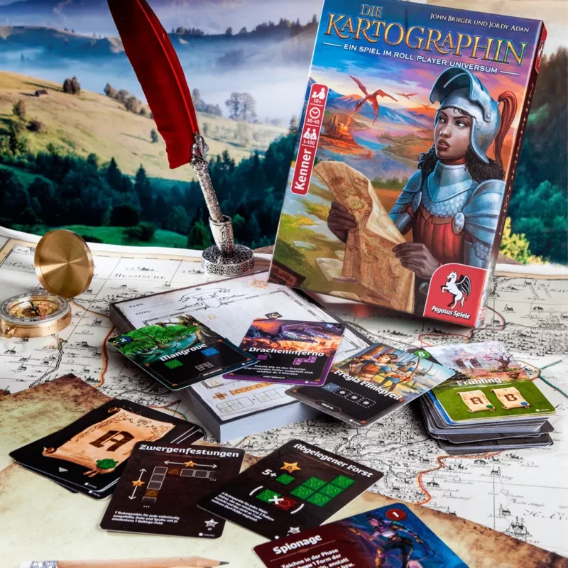 Galda spēle Pegasus Spiele Die Kartographin