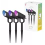 Hombli Outdoor Smart Spot Light Kit HBSK-0100 viedie āra gaismekļi, 3 gab., Bluetooth, melni