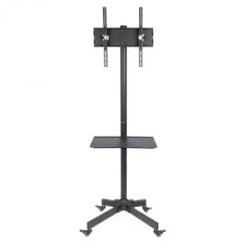 TV statīvs/ratiņi uz riteņiem ar rokturi 23-55 collas 25 kg S-09
