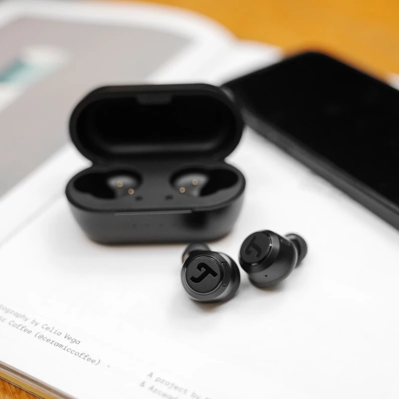 Teufel REAL BLUE TWS 3 Bezvadu Iekšausmu Austiņas Zvaniem/Mūzikai Bluetooth Melnas