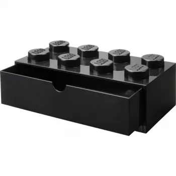 LEGO Desk Drawer Room Copenhagen uzglabāšanas kaste 40211733 — melna