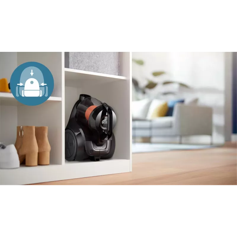 Philips 1000 sērijas XB1142/10 putekļsūcējs 1.3 L cilindriskais sausās tīrīšanas bezmaiss 800 W