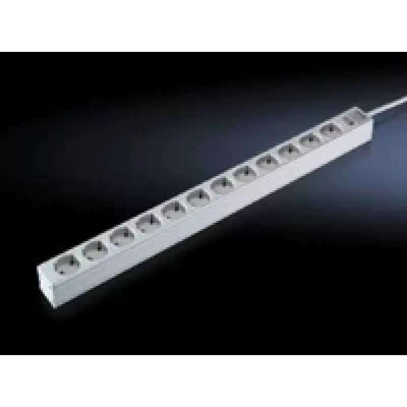 Pagarinātājs Rittal 7240.310 2m 12 AC kontaktligzdas Pelēks