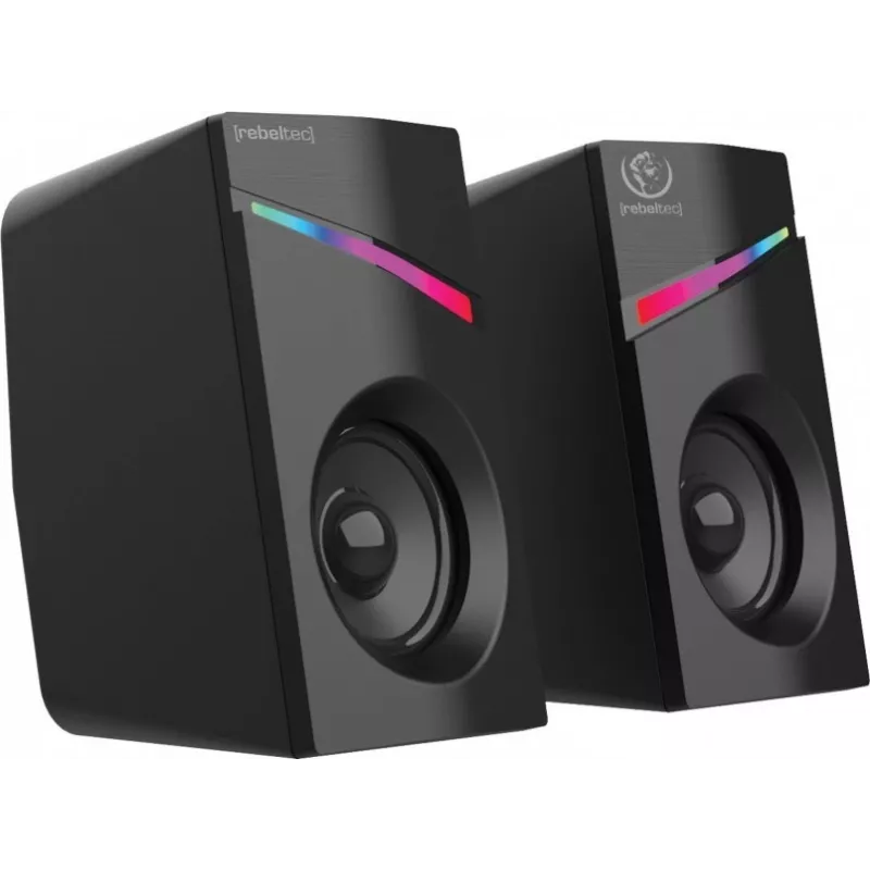 Skaļruņi Stereo 2.0 POP, Rebeltec, 20W, RBLGLO00047