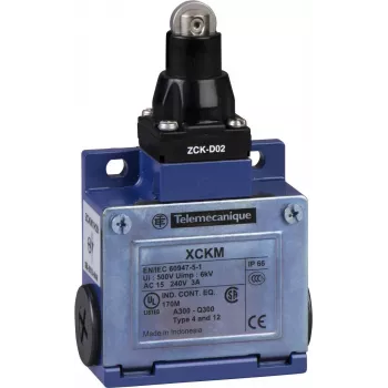 Schneider Electric XCKM102H29 Gala slēdzis 2P Zils
