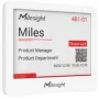 Milesight DS3604 4,2 collu elektroniskais displejs 400x300 pikseļi (melns/balts/sarkans)