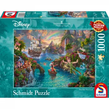 Puzle Schmidt Spiele Disney Pēteris Pans 1000 gab. Multfilma