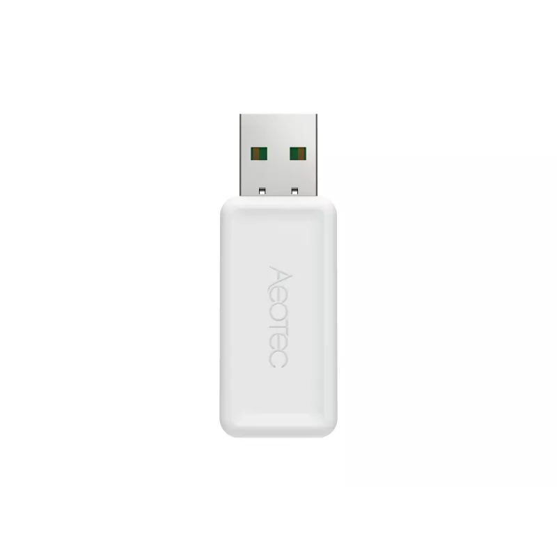 USB Z‑Wave un Zigbee uztvērējs AEOTEC AEOEZWA060 Pro — divprotokolu USB vārteja viedajai mājai