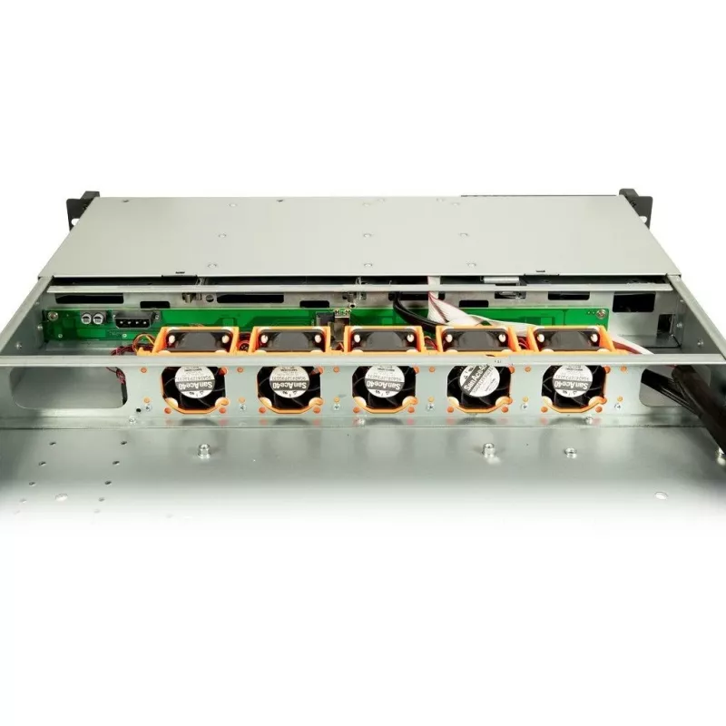 Inter-Tech IPC 1U-1404 statīvs melns, nerūsējošais tērauds