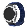 Nomaināma sporta siksniņa FIXED Garmin QuickFit 22 mm — tumši zila neilona, 160–210 mm