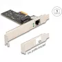 DeLOCK PCI Express x1 karte 81260 1 x RJ45 5 Gigabit LAN RTL8126