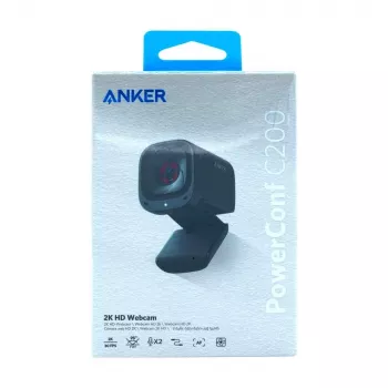 Anker A3369011 tīmekļa kamera 2K, USB, melna