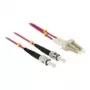 DeLOCK InfiniBand/optiskās šķiedras kabelis LC - ST 84868 10m