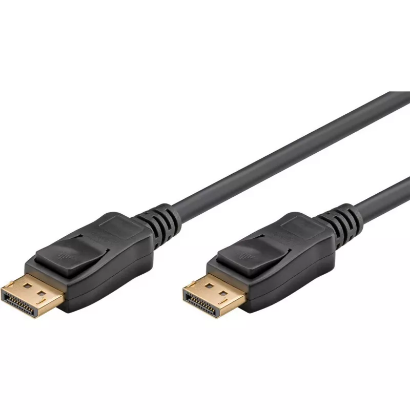 DisplayPort kabelis Goobay 74755 1 m Melns