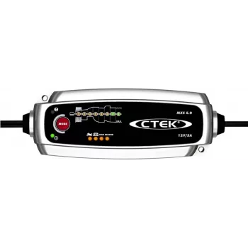 CTEK MXS 5.0 12V (0,8A pludiņš / 5A lādēšana) akumulatoru lādētājs svina-skābes akumulatoriem