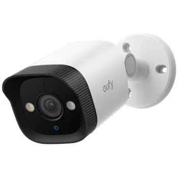 IP āra lodes tipa drošības kamera Eufy T8P00321, 8MP, PoE, melna/balta