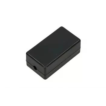 Savienojuma kārba Extralink Cat5e UTP kabelim, plastmasa, melna, 1 ports