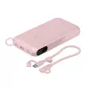 Power bank Belkin BPB028HQPK 20000 mAh — 2× USB-C, 1× USB-A, Rozā