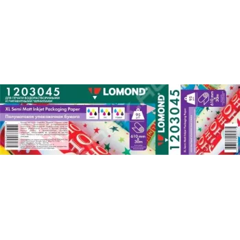 Fotopapīrs Lomond XL Semi Matte 95 g/m² 610 mm × 30 m ruļlis
