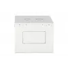 Sienas stiprināms 19 collu skapis DIGITUS Dynamic-N DN-37106 — 9U, 600x600 mm, IP20, atslēgas slēdzene