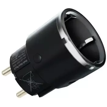 Viedkontaktligzda Shelly Wave Plug S Z-Wave 800 Melna — Z-Wave 800 viedā kontaktligzda, 230V/12A, 2500W, jaudas mērīšana