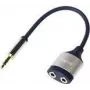 LogiLink Audio sadalītājs stereo mini ligzda sieva uz stereo mini spraudni vīrietis 18 cm