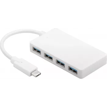 Microconnect USB3.1CUSB3 USB-C centrmezgls USB 3.2 Gen 1 (3.1 Gen 1) Type-C 5000 Mbit/s Balts