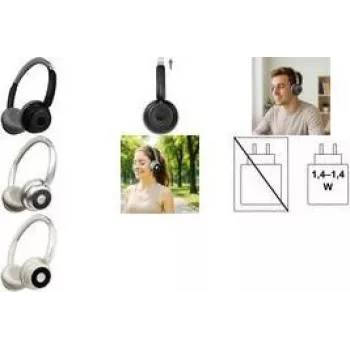 LogiLink BT0072BR Bluetooth austiņas sudraba