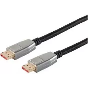 DisplayPort kabelis ShiverPeaks BS20-20255 2.5m Melns