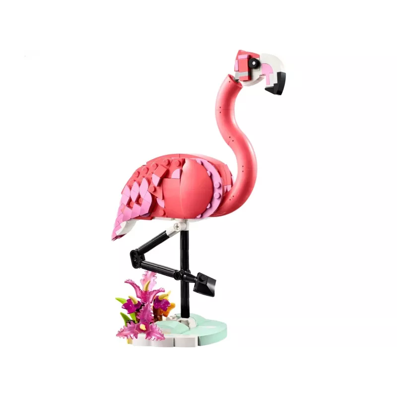 LEGO Creator 3-in-1 Rozā Flamings 31170 būvējams modeļu komplekts, 288 gab., augstums 230 mm, ieteicamais vecums 8+