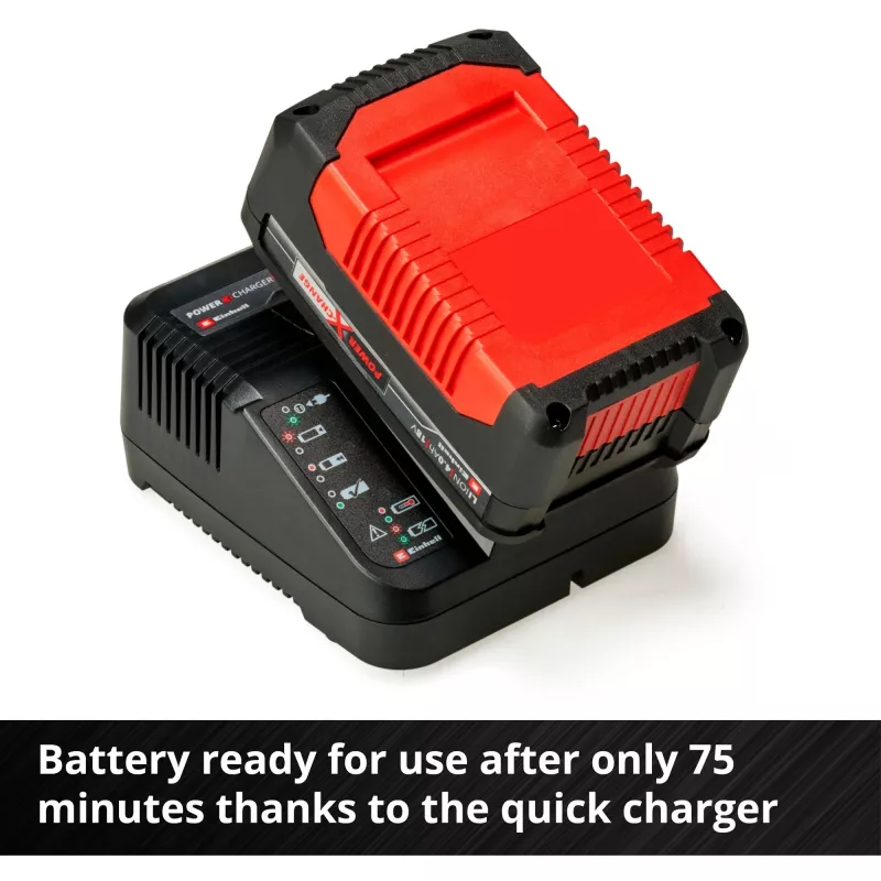 Einhell 4512042 Power X-Change sākuma komplekts, 18 V 4,0 Ah, akumulators un lādētājs
