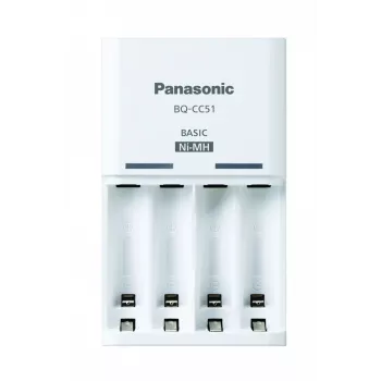 Panasonic 52051E02 Basic BQ-CC51 USB lādētājs NiMH AAA/AA LED indikācija