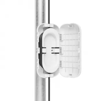 Ubiquiti UACC-FIBER-SR-KIT kabeļu organizators Staba/Sienas kārba Balta 1 gab.