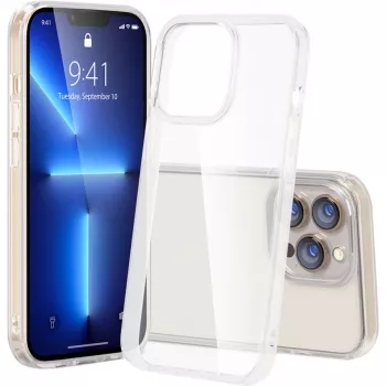 Nevox StyleShell SHOCKFlex 2377 telefona apvalks iPhone 16 Pro Max, TPU/polikarbonāts, caurspīdīgs