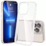 Nevox StyleShell SHOCKFlex 2377 telefona apvalks iPhone 16 Pro Max, TPU/polikarbonāts, caurspīdīgs